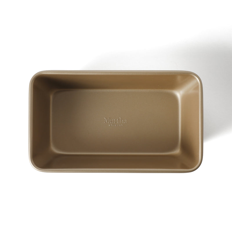 Martha Stewart Gallen 9" x 5" Carbon Steel Loaf Pan - Champagne - Open Stock Color Label