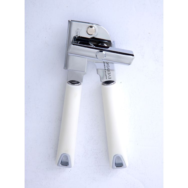 Martha Stewart Everyday Drexler Can Opener - Linen - TPR Handle - Stainless Steel - O/S w/ Tie Card