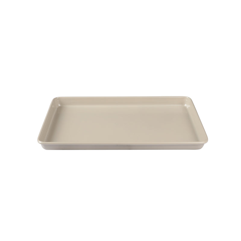 Martha Stewart Gallen 3pc 13", 15" & 17" Carbon Steel Cookie Sheet Set - Color Label w/ Remailer