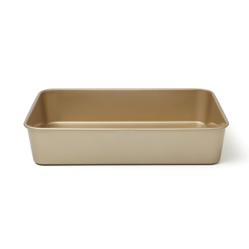 Martha Stewart Gallen 3pc Carbon Steel Bake Pan Set - Champagne - Non-Stick - Gift Box