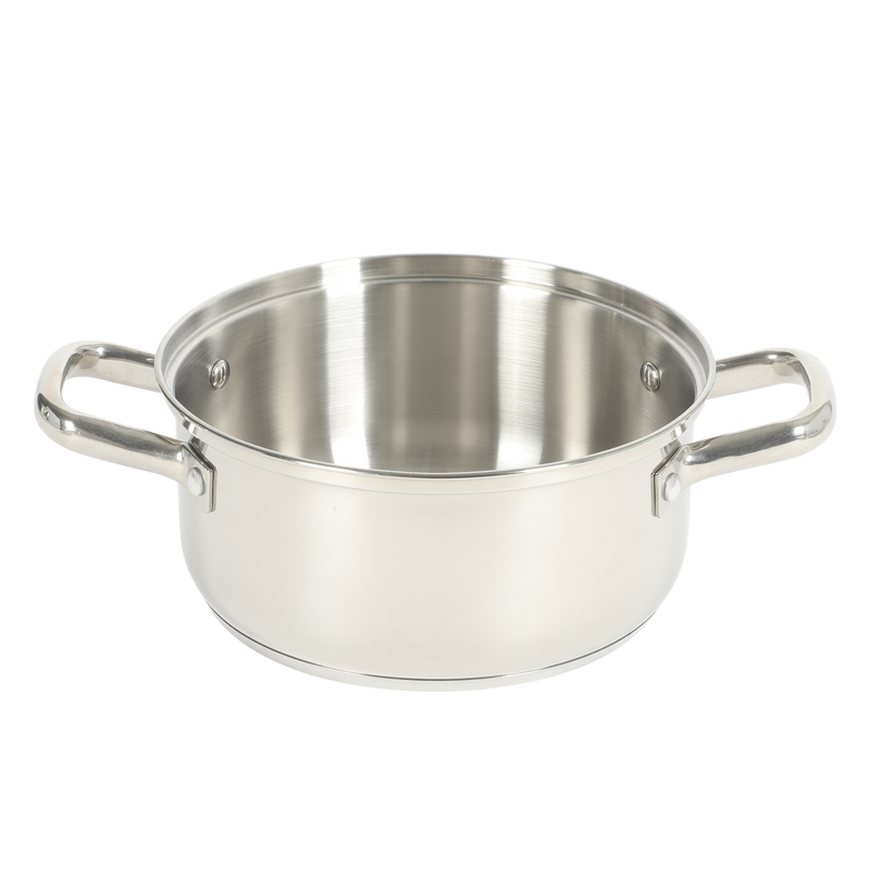 Oster Platinum Sedwick 10pc Stainless Steel Stackable Cookware Set w/ Domed Lid - Encapsulated Induction Base - Gift Box w/ Remailer