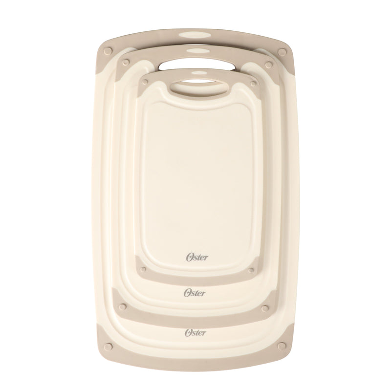 Oster Bexhill 3pc PP Cutting Board Set - Color Sleeve