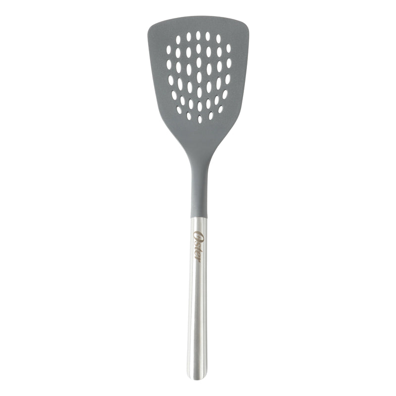 Oster Chadswyck 13" Slotted Turner - Nylon Head - Stainless Steel Handle -Tie Card