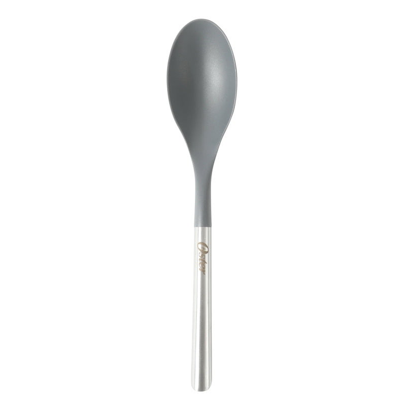 Oster Chadswyck 13.8" Spoon - Nylon Head - Stainless Steel Handle -Tie Card