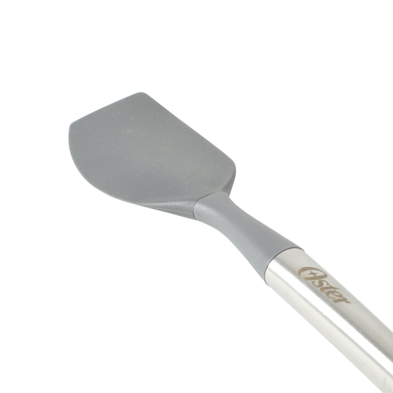 Oster Chadswyck 11" Spatula - Nylon Head - Stainless Steel Handle -Tie Card