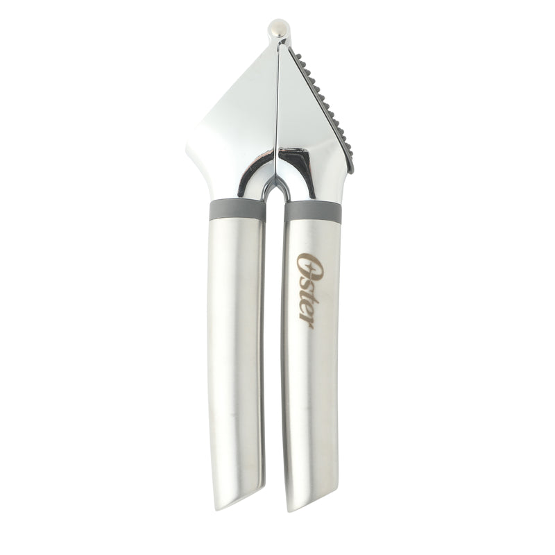 Oster Chadswyck 7.7" Stainless Steel Garlic Press - Tie Card