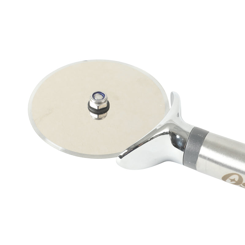 Oster Chadswyck 8.7" Stainless Steel Pizza Cutter - Tie Card