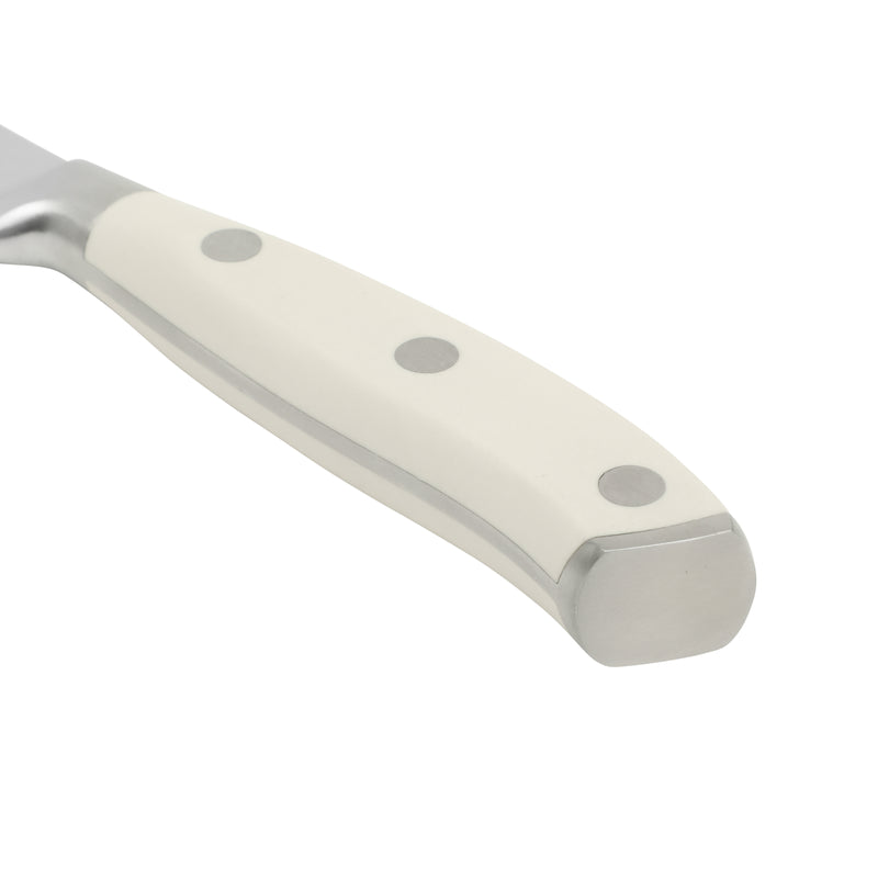 Sur La Table Kitchen Essentials Tasting Kitchen 3.5" Stainless Steel Paring Knife - Eggshell - German Steel Blade - Color Plastic Handle - Clam Pack w/ Remailer
