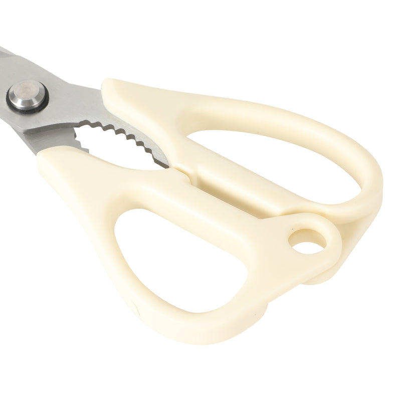 Sur La Table Kitchen Essentials Stainless Steel Scissors - Linen Handle - Clam Pack