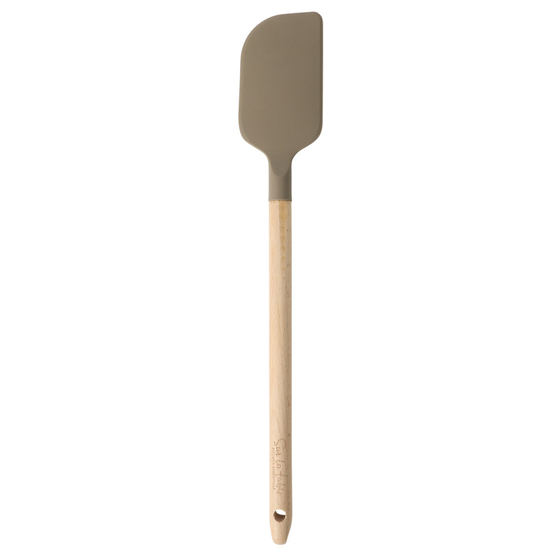 Sur La Table Kitchen Essentials Chef's Toolkit Spatula - Silicone Head - Beech Wood Handle - Silicone - Tie Card