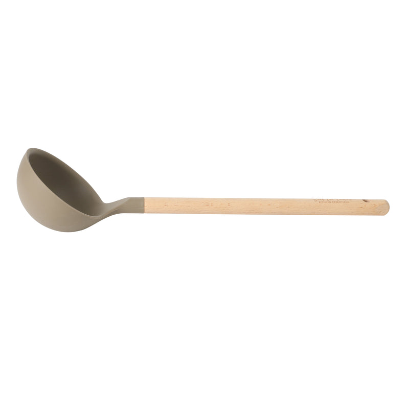 Sur La Table Kitchen Essentials Chef's Toolkit Whisk - Silicone Head - Beech Wood Handle - Silicone - Tie Card