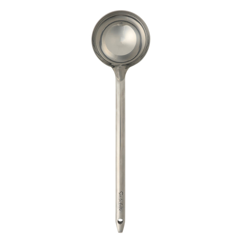 Sur La Table Kitchen Essentials Chef's Toolkit Stainless Steel Ladle - Tie Card