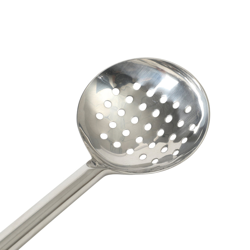 Sur La Table Kitchen Essentials Chef's Toolkit Stainless Steel Skimmer - Tie Card