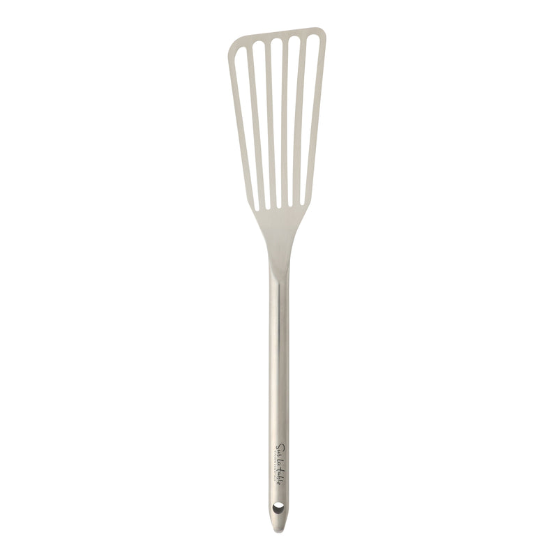 Sur La Table Kitchen Essentials Chef's Toolkit Stainless Steel Fish Turner - Tie Card