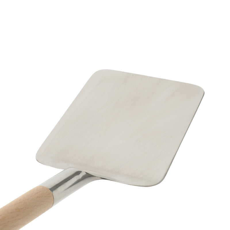 Sur La Table Kitchen Essentials Turner - Stainless Steel Head - Beech Wood Handle - Tie Card