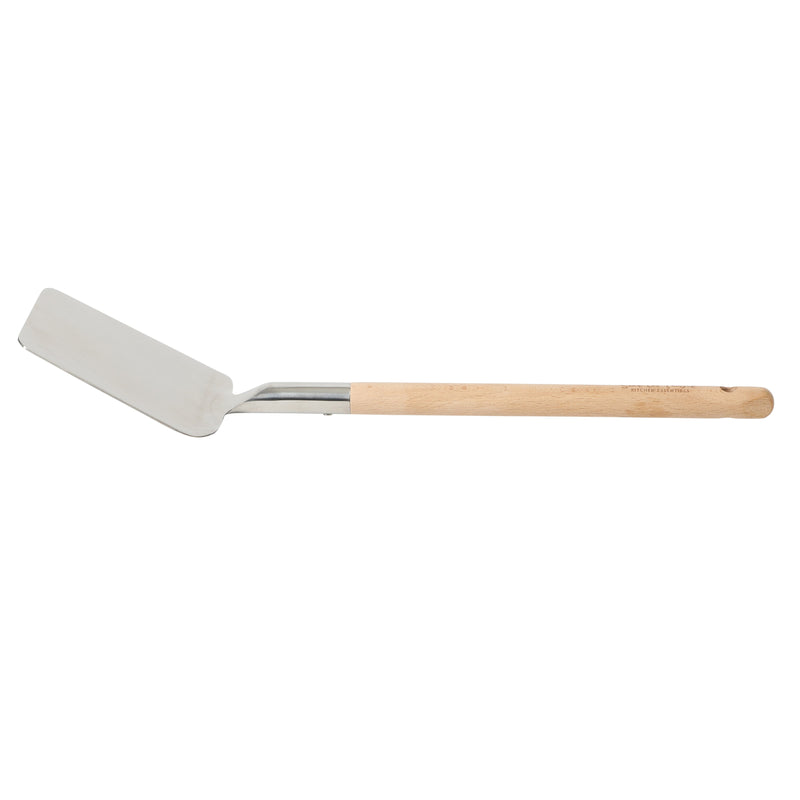 Sur La Table Kitchen Essentials Turner - Stainless Steel Head - Beech Wood Handle - Tie Card