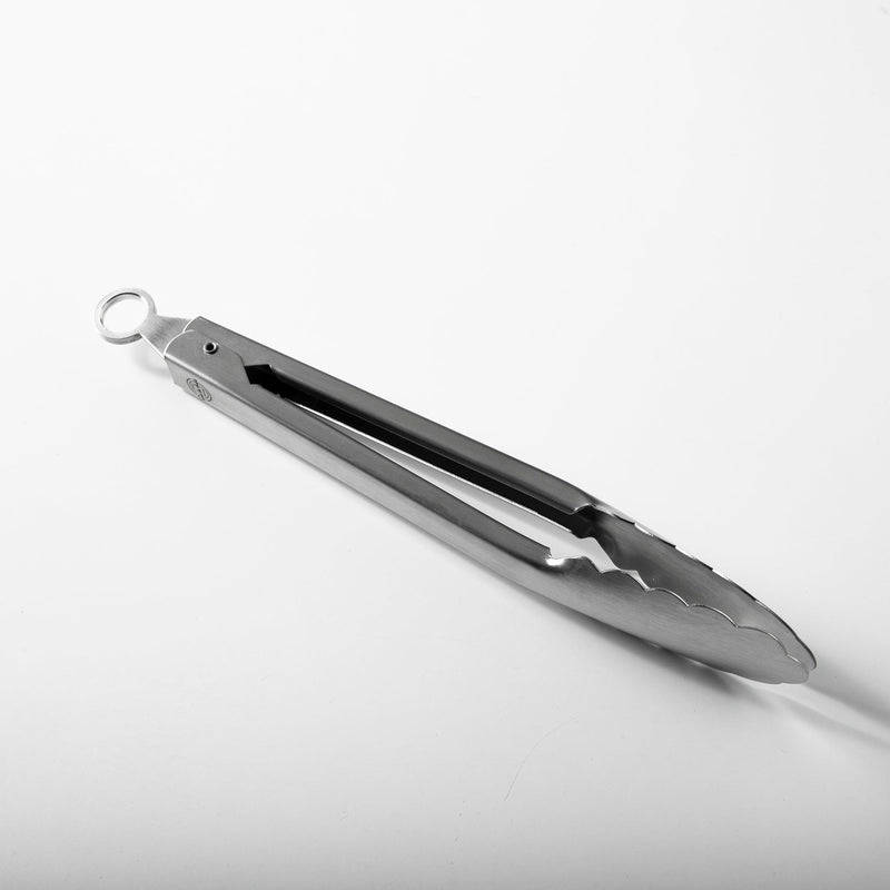 Sur La Table 8.5" Stainless Steel Tongs - Tie Card