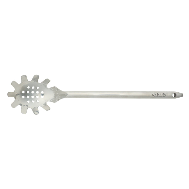 Sur La Table Kitchen Essentials Steelhaus Stainless Steel Head Pasta Server - Open Stock w/ Tie Card