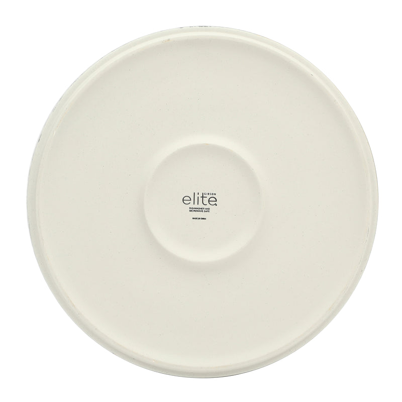 Gibson Elite Echo Bay 12 pc Reactive Glaze Porcelain Dinnerware Set - Factory Remailer