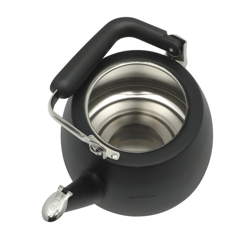 Sur la Table Kitchen Essentials Specialtea 1.9qt Stainless Steel Teakettle - Bakelite Handle & Knob - Gift Box