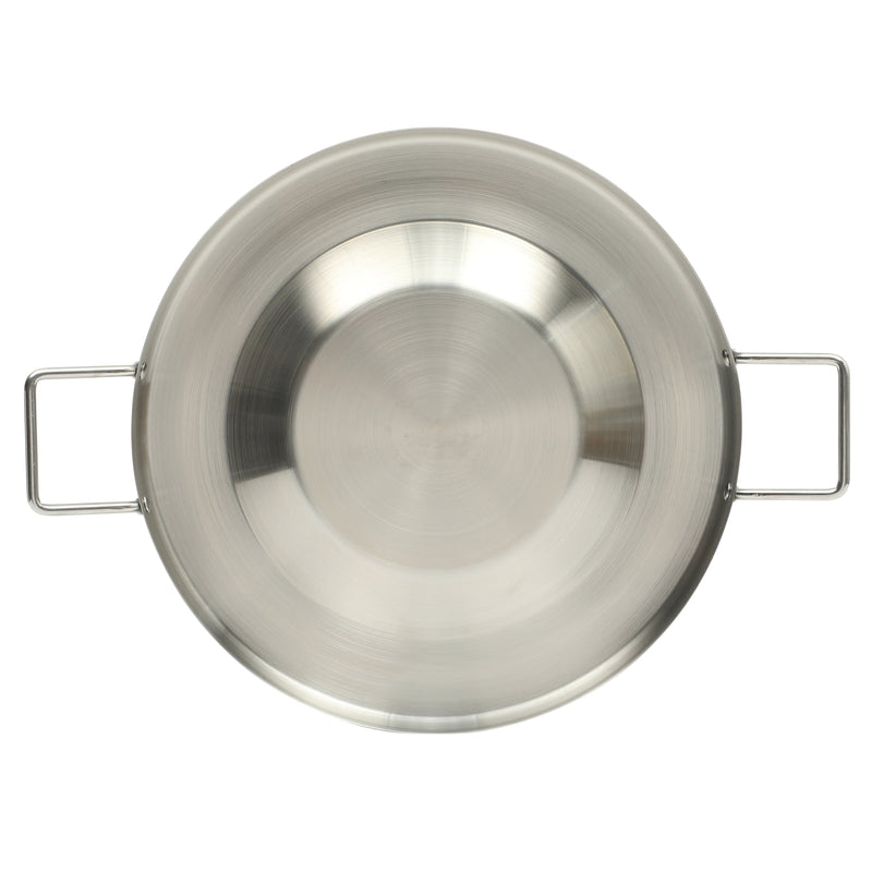 Oster Sangerfield 15.75" Stainless Steel Convex Comal w/ Handles - Brushed - Open Stock  Color Label