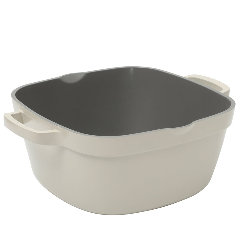 Crock-Pot Northvale 5.2qt Cast Aluminum Dutch Oven w/ Lid - Square - Nonstick Ceramic Interior - Induction - Gift Box w/ Remailer