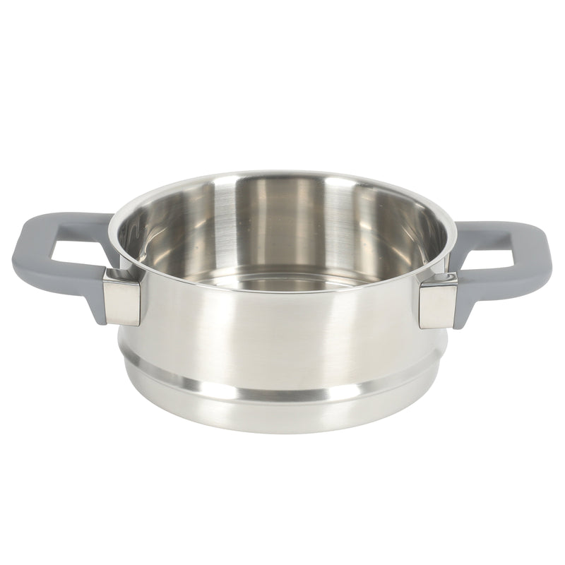 Oster Beauford 2.9qt Stainless Steel Steamer Set - Soft Touch Handle - Gift Box