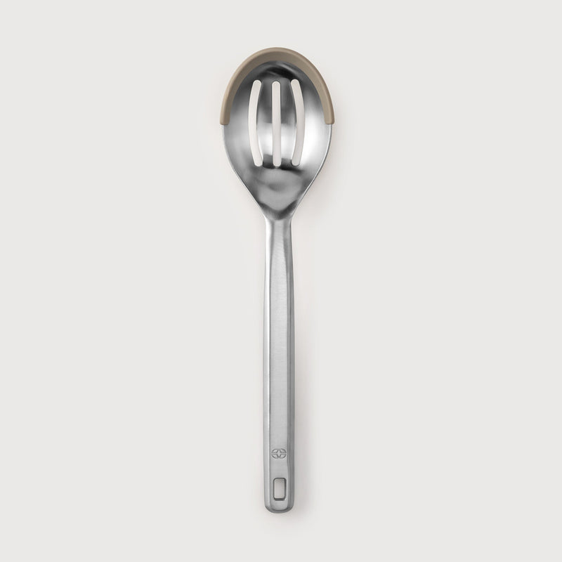 Calphalon Prime Stainless Steel Slotted Spoon w/ Silicone Rim - Open Stock w/ Tie Card