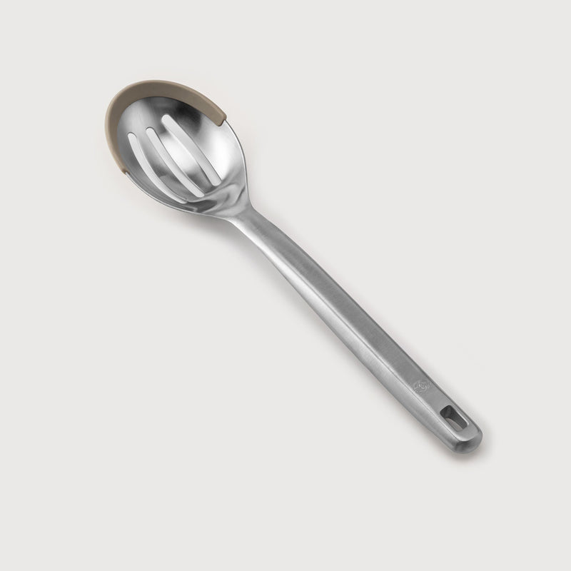 Calphalon Prime Stainless Steel Slotted Spoon w/ Silicone Rim - Open Stock w/ Tie Card