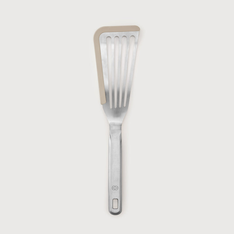 Calphalon Prime Stainless Steel Slotted Fish Turner w/ Silicone Rim - Open Stock w/ Tie Card