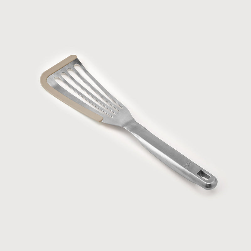 Calphalon Prime Stainless Steel Slotted Fish Turner w/ Silicone Rim - Open Stock w/ Tie Card