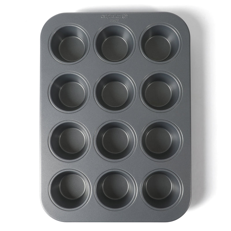 Calphalon Titan 12 Cup Carbon Steel Muffin Pan - Open Stock w / Color Insert
