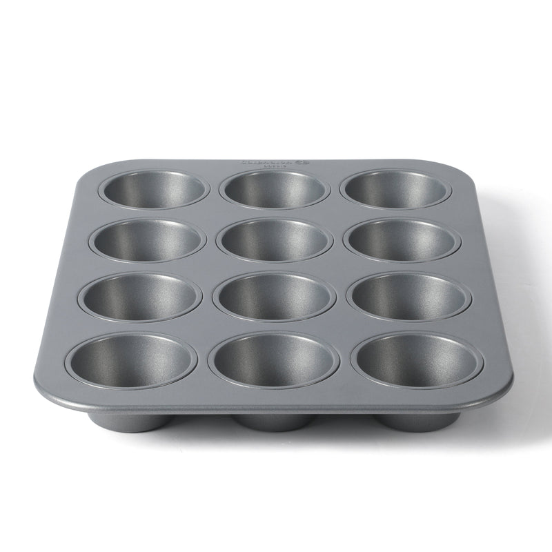 Calphalon Titan 12 Cup Carbon Steel Muffin Pan - Open Stock w / Color Insert