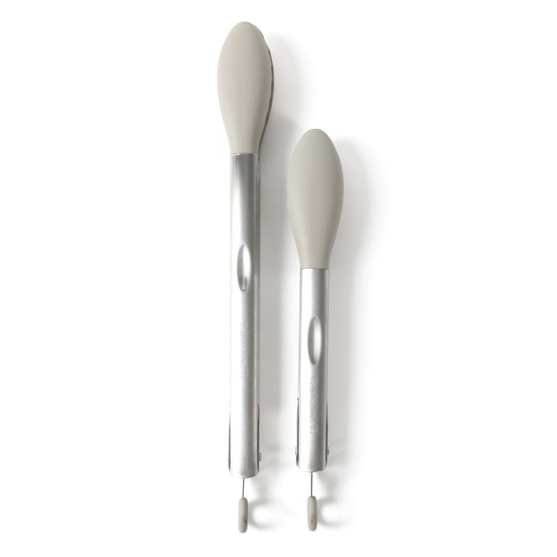 Calphalon Edge 2 pc Stainless Steel / Silicone HeadFood Tongs - Open Stock w/ Tie Card