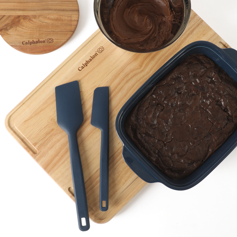 Calphalon Prime 2 pc Silicone Scraper Set - Open Stock w/ Tie Card