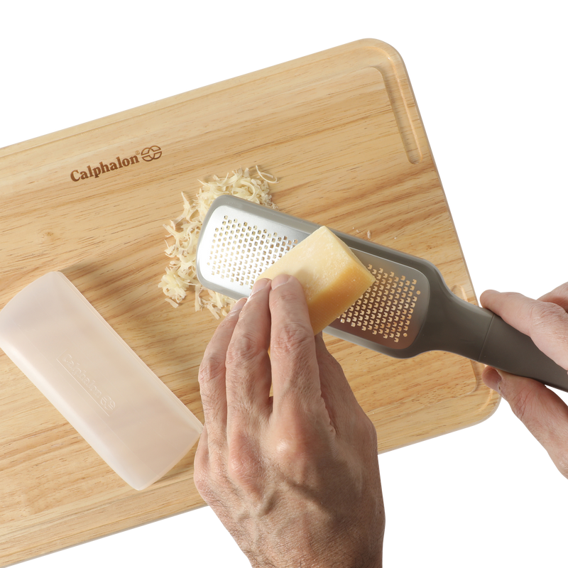 Calphalon Edge Stainless Steel Head Grater w/ Cover - Open Stock w/ Tie Card