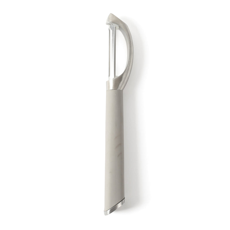 Calphalon Edge Stainless Steel Head Straight Peeler - Open Stock w/ Tie Card - Taupe