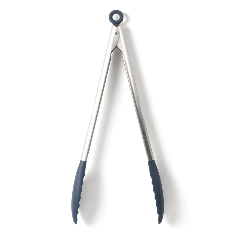 Calphalon Edge Stainless Steel / Silicone HeadFood Tongs - Open Stock w/ Tie Card