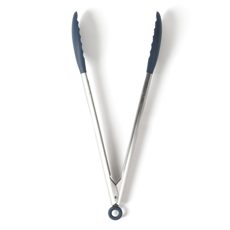 Calphalon Edge Stainless Steel / Silicone HeadFood Tongs - Open Stock w/ Tie Card