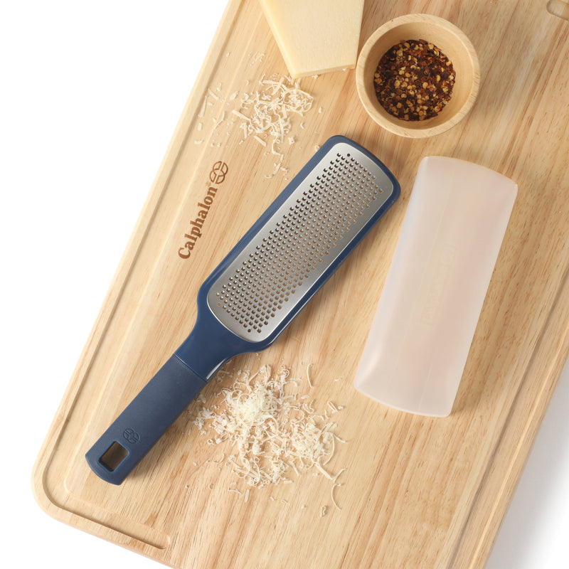Calphalon Prime Stainless Steel Grater w/ Storage Cover - Open Stock w/ Tie Card