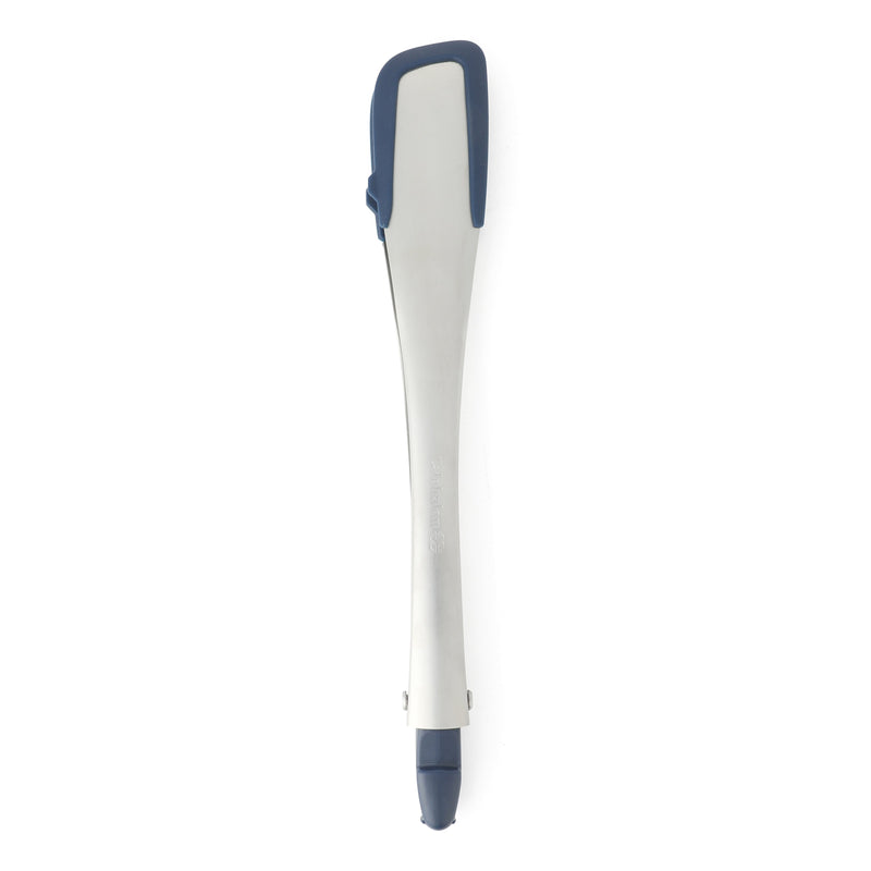 Calphalon Prime Stainless Steel Stand Alone Tongs w/ Inside Silicone Head - Navy - Open Stock w/ Tie Card