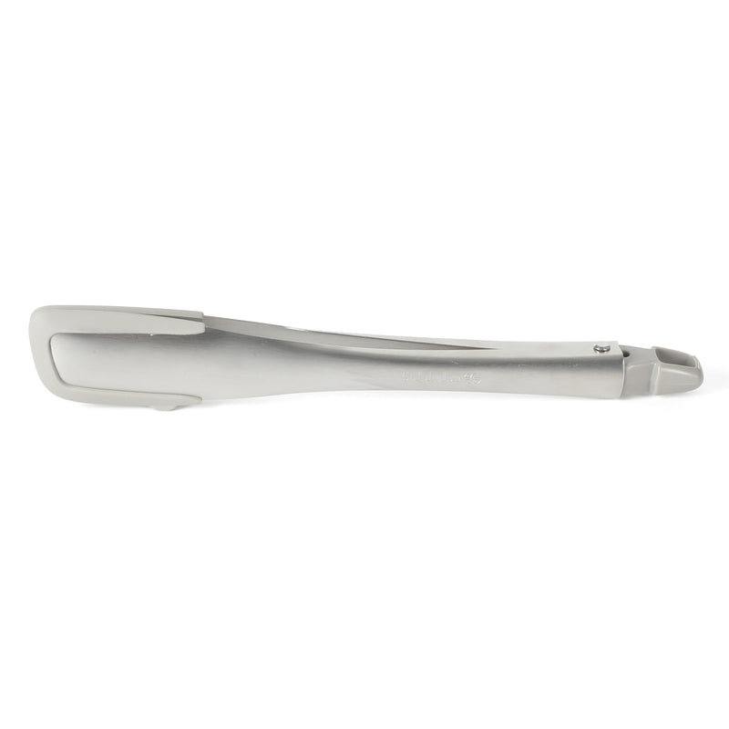 Calphalon Prime Stainless Steel Stand Alone Tongs w/ Inside Silicone Head - Navy - Open Stock w/ Tie Card