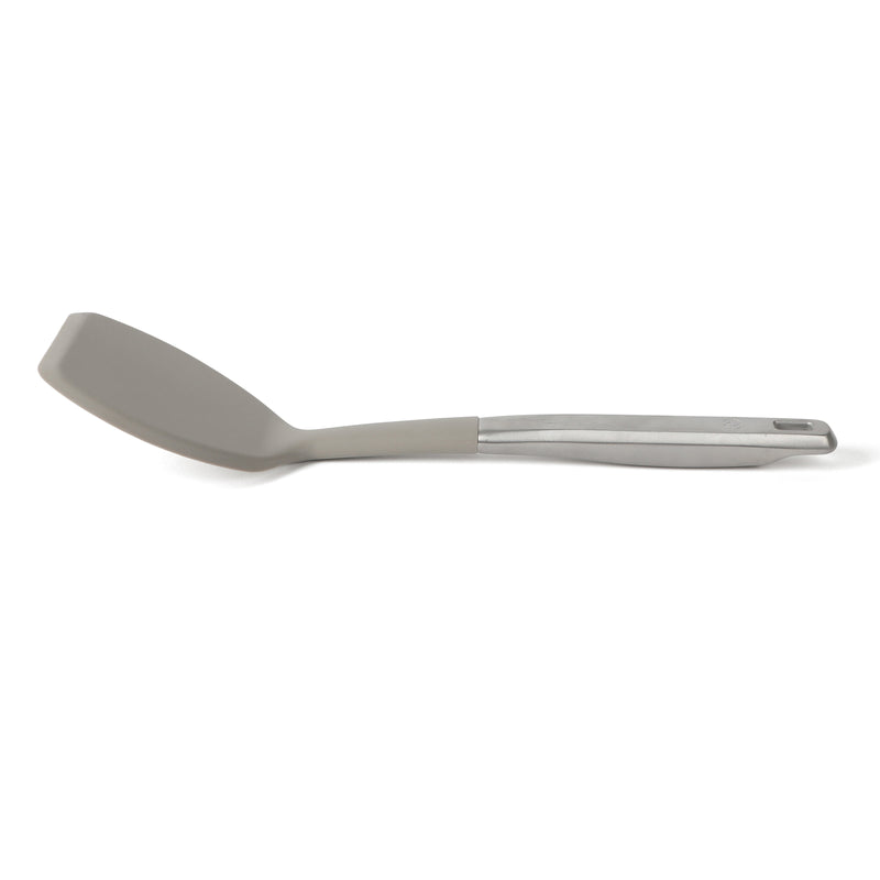 Calphalon Prime Stainless Steel Turner w/ Silicone Head - Open Stock w/ Tie Card (Taupe)