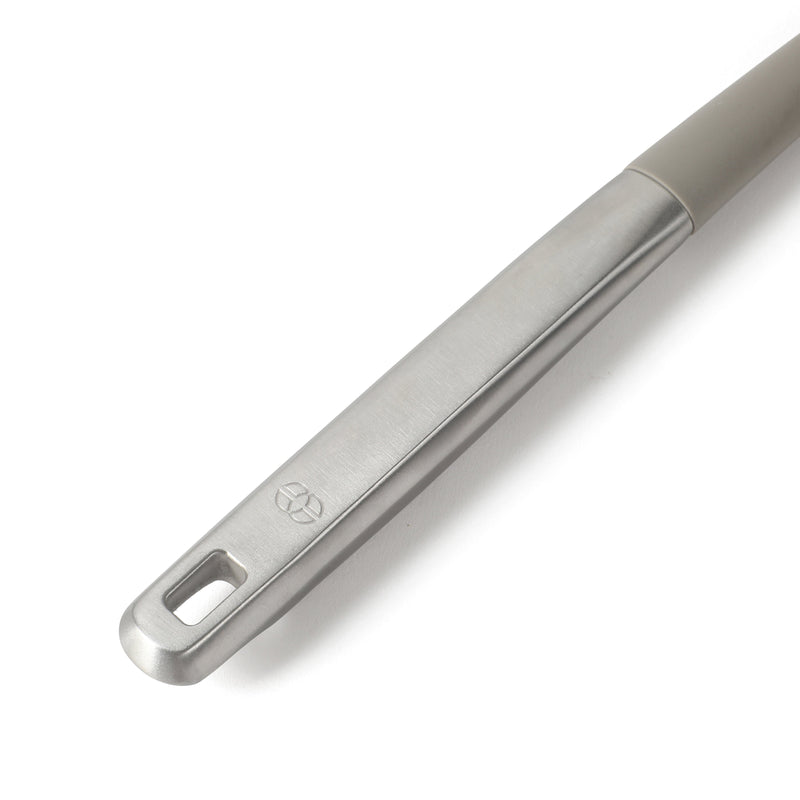 Calphalon Prime Stainless Steel Turner w/ Silicone Head - Open Stock w/ Tie Card (Taupe)