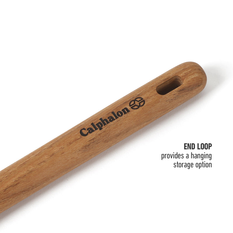 Calphalon Prime  13" Teak Wood Spoon - Open Stock w/ Tie Card