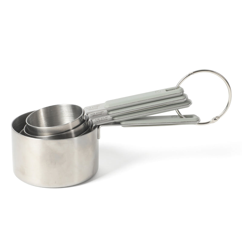 Calphalon Prime 4 pc Stainless Steel Head Measuring Cups - Open Stock w/ Tie Card