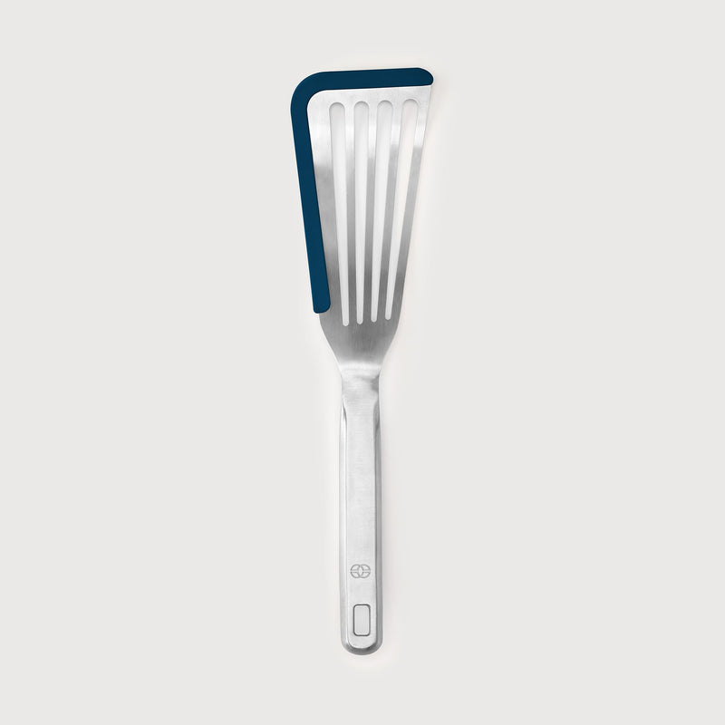 Calphalon Prime Stainless Steel Slotted Fish Turner w/ Silicone Rim - Open Stock w/ Tie Card