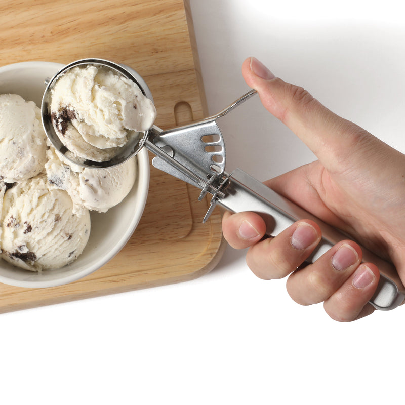 Calphalon Prime  2.4" Stainless Steel Large Cookie Scoop - Open Stock w/ Tie Card