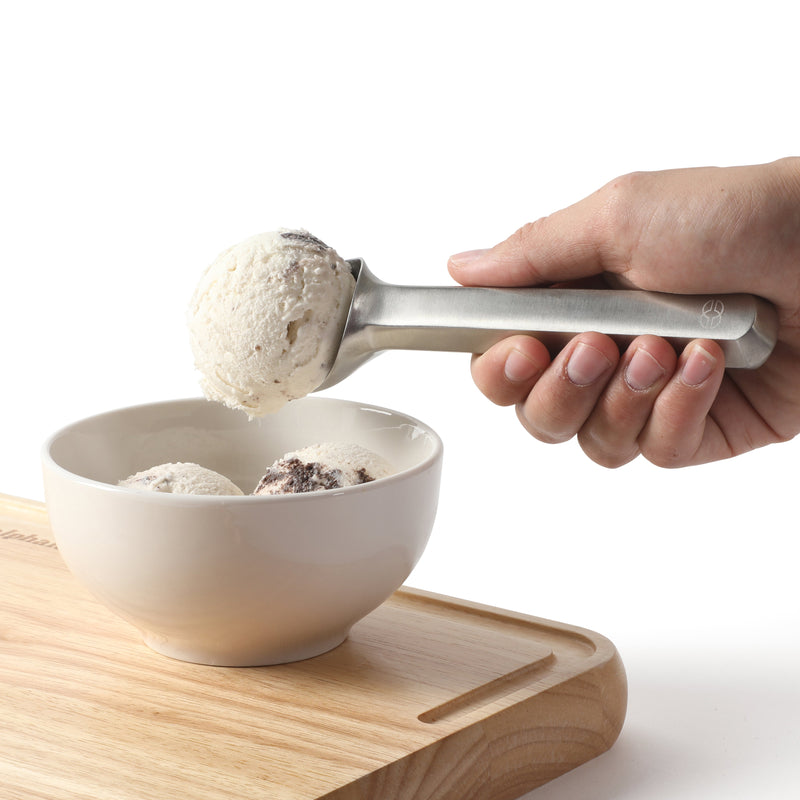 Calphalon Prime Stainless Steel Ice Cream Scoop - Open Stock w/ Tie Card