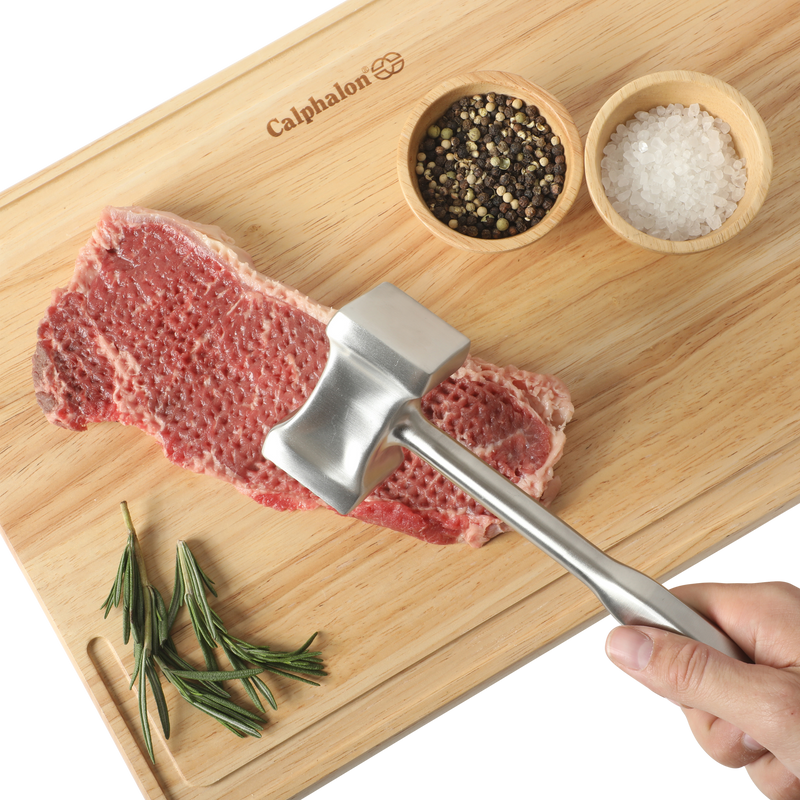 Calphalon Prime Stainless Steel Meat Tenderizer - Open Stock w/ Tie Card
